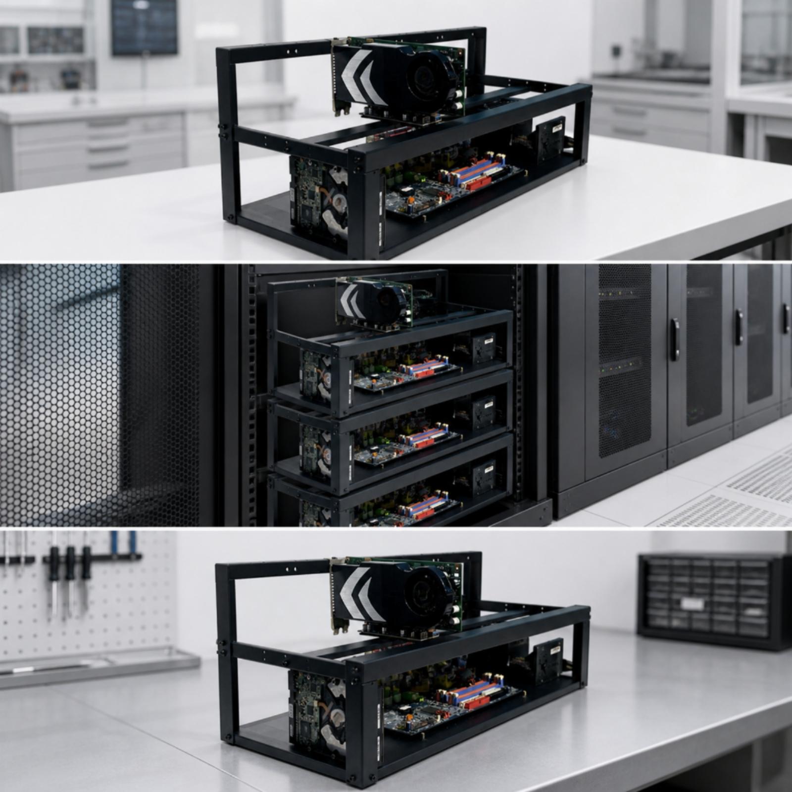 75 mm aralıklı ve soğutma veri - Gpu Mining Rig Frame 8 Gpu incelemesi ve fiyatı